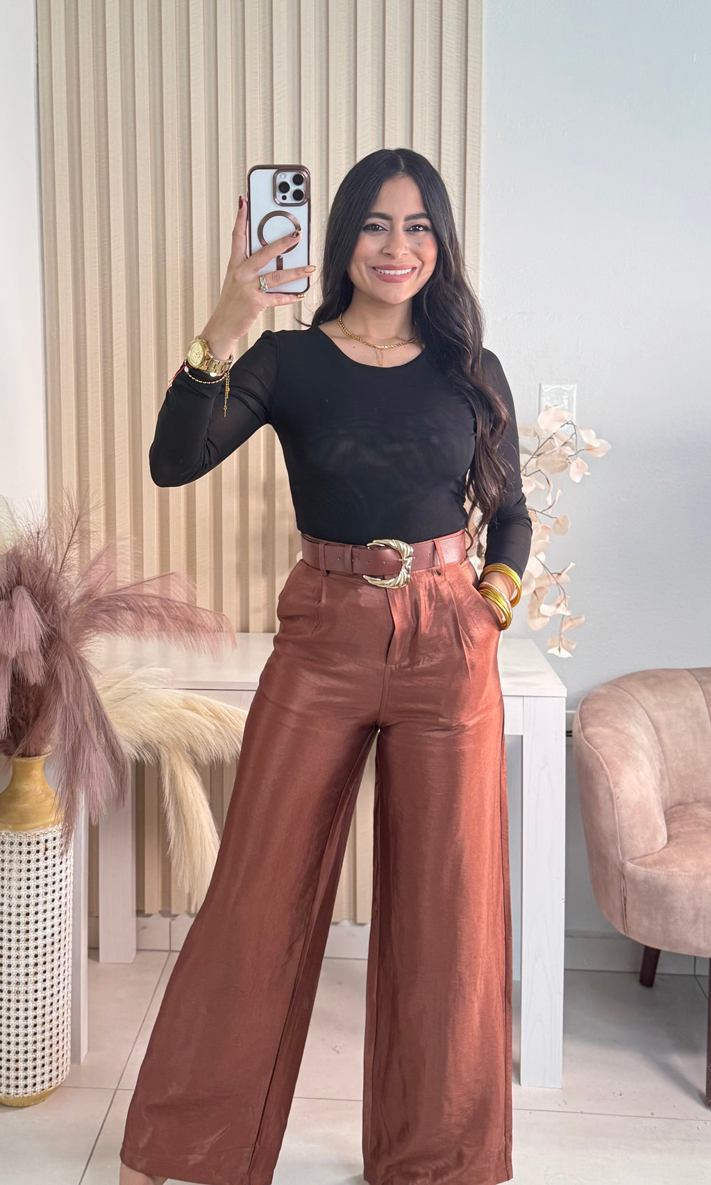 Copper pant
