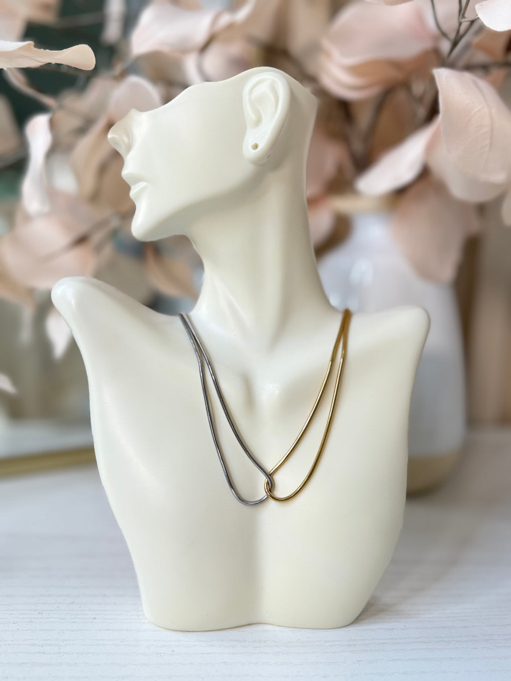 Double tone Necklace