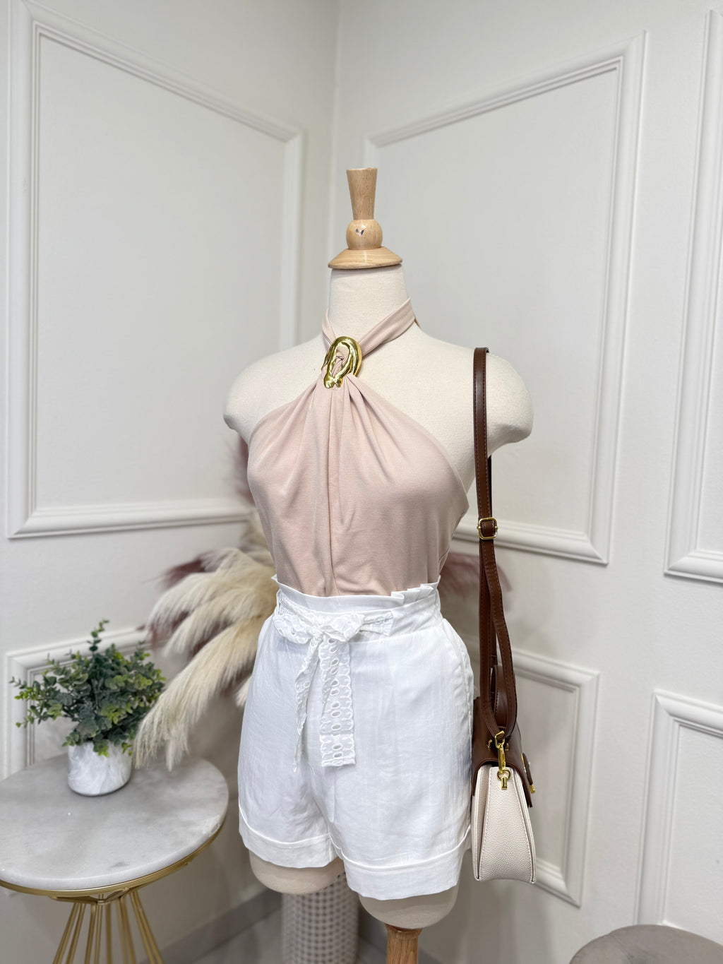 White short