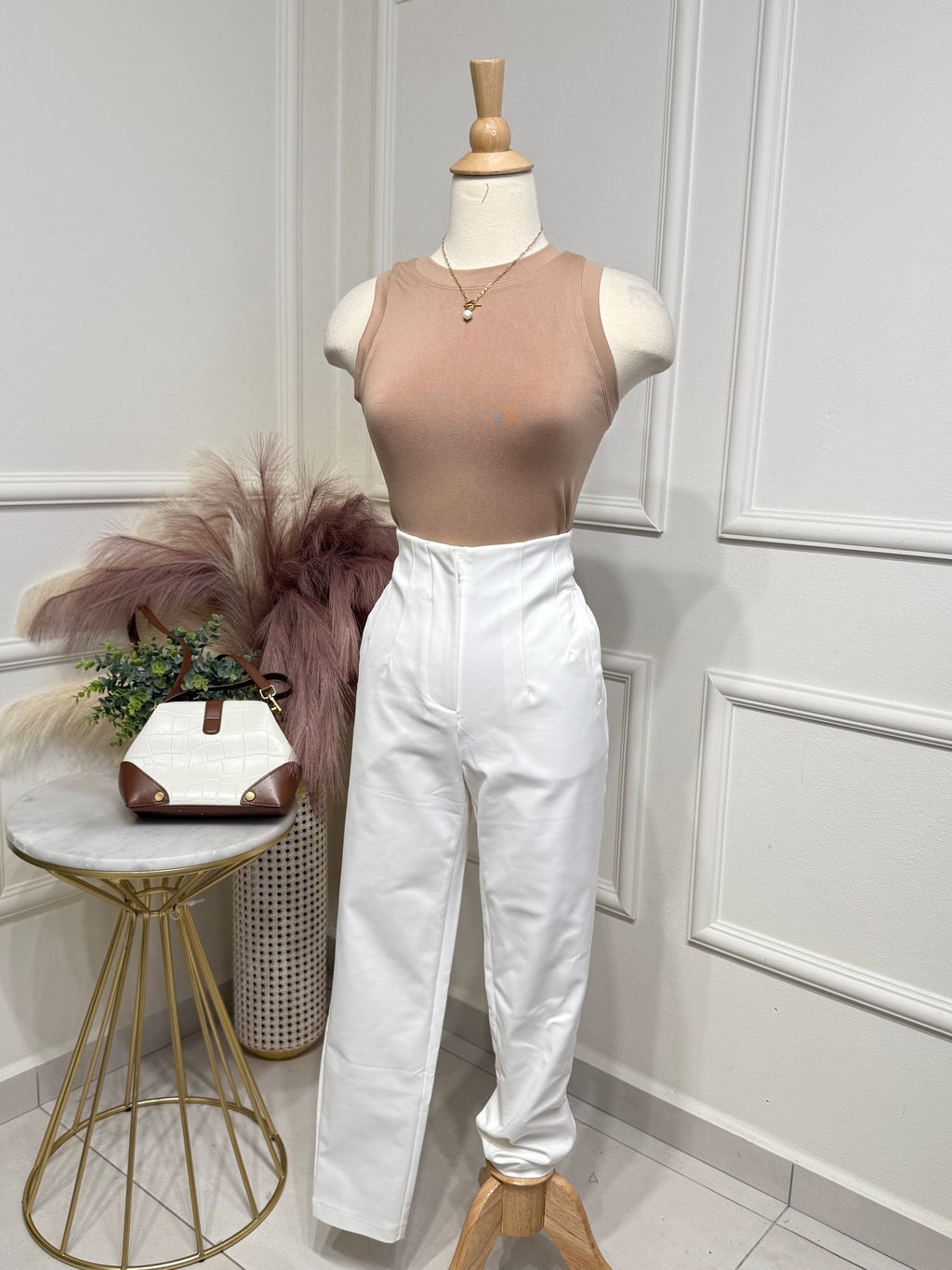 Cream Top One Size