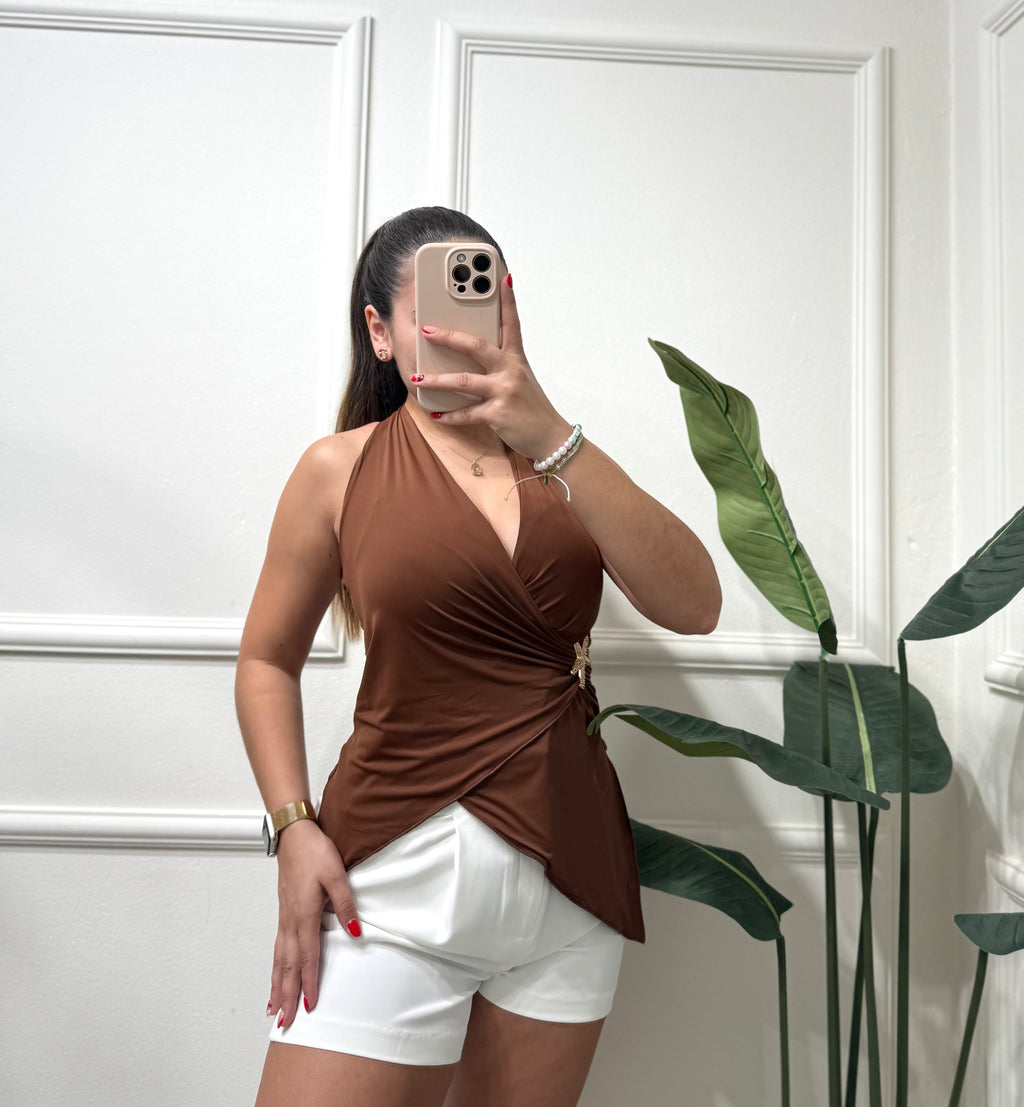 Chocolate Star Top