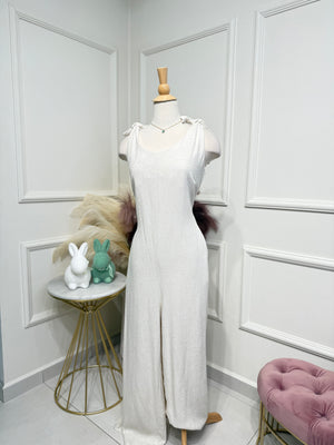 Ivory jumpsuit