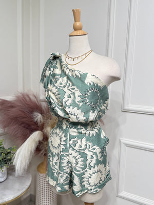 Sage One Shoulder Set