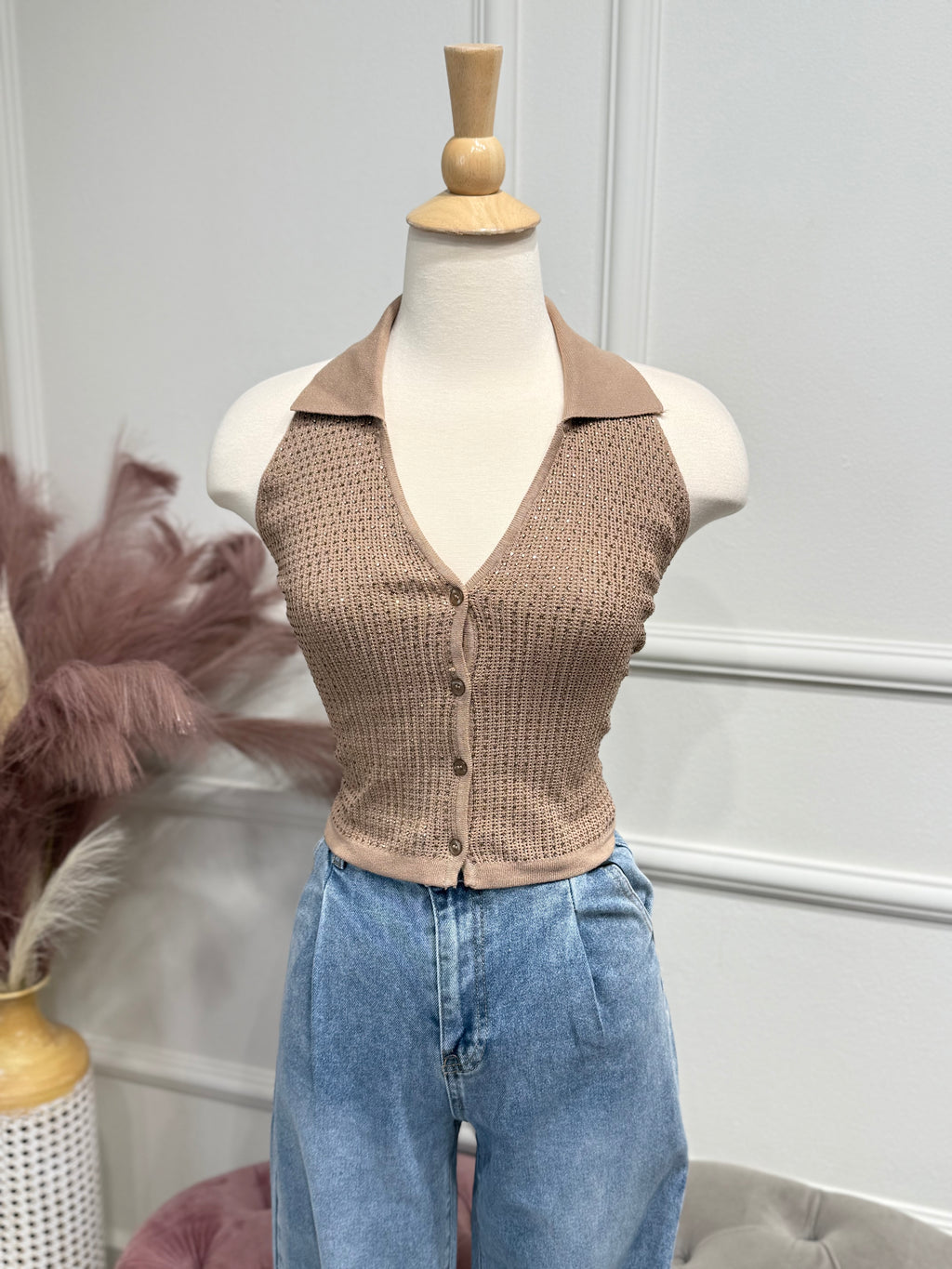 Camel Blouse