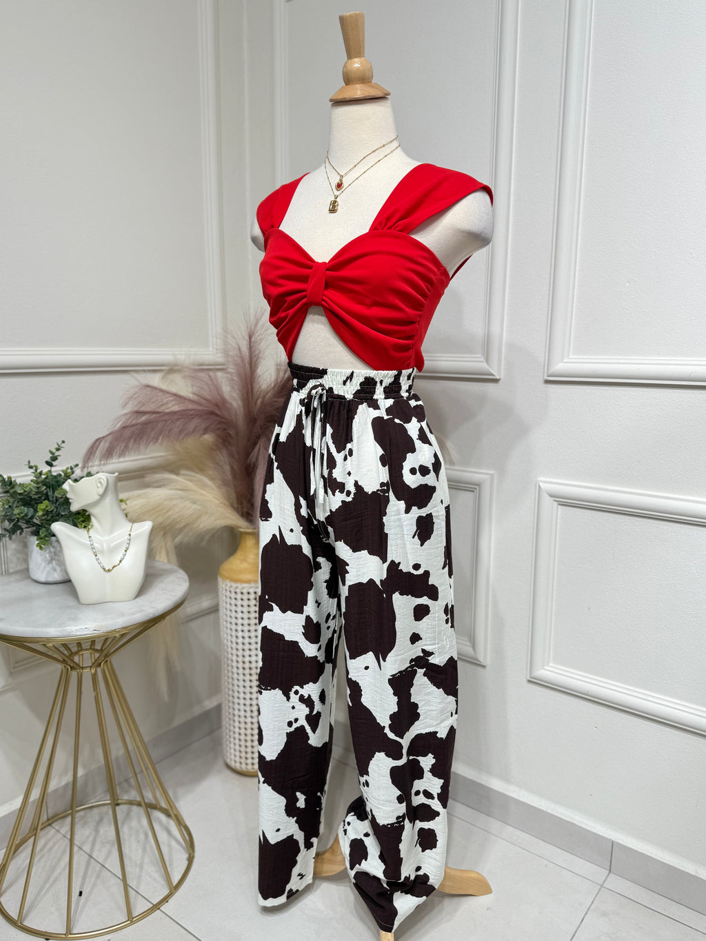 Brown Cow Pant