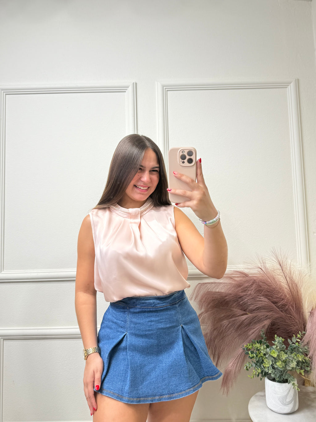 Soft Pink Blouse