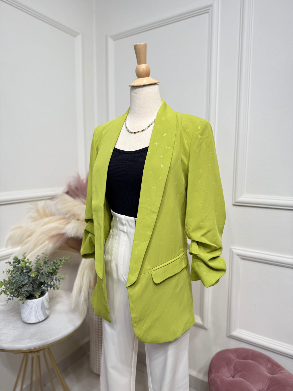 Lime blazer