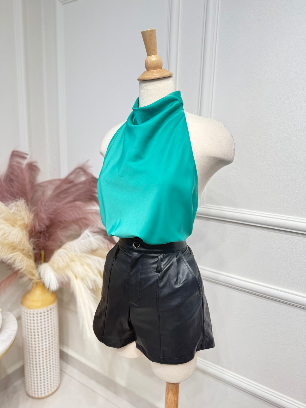 Turquoise Blouse