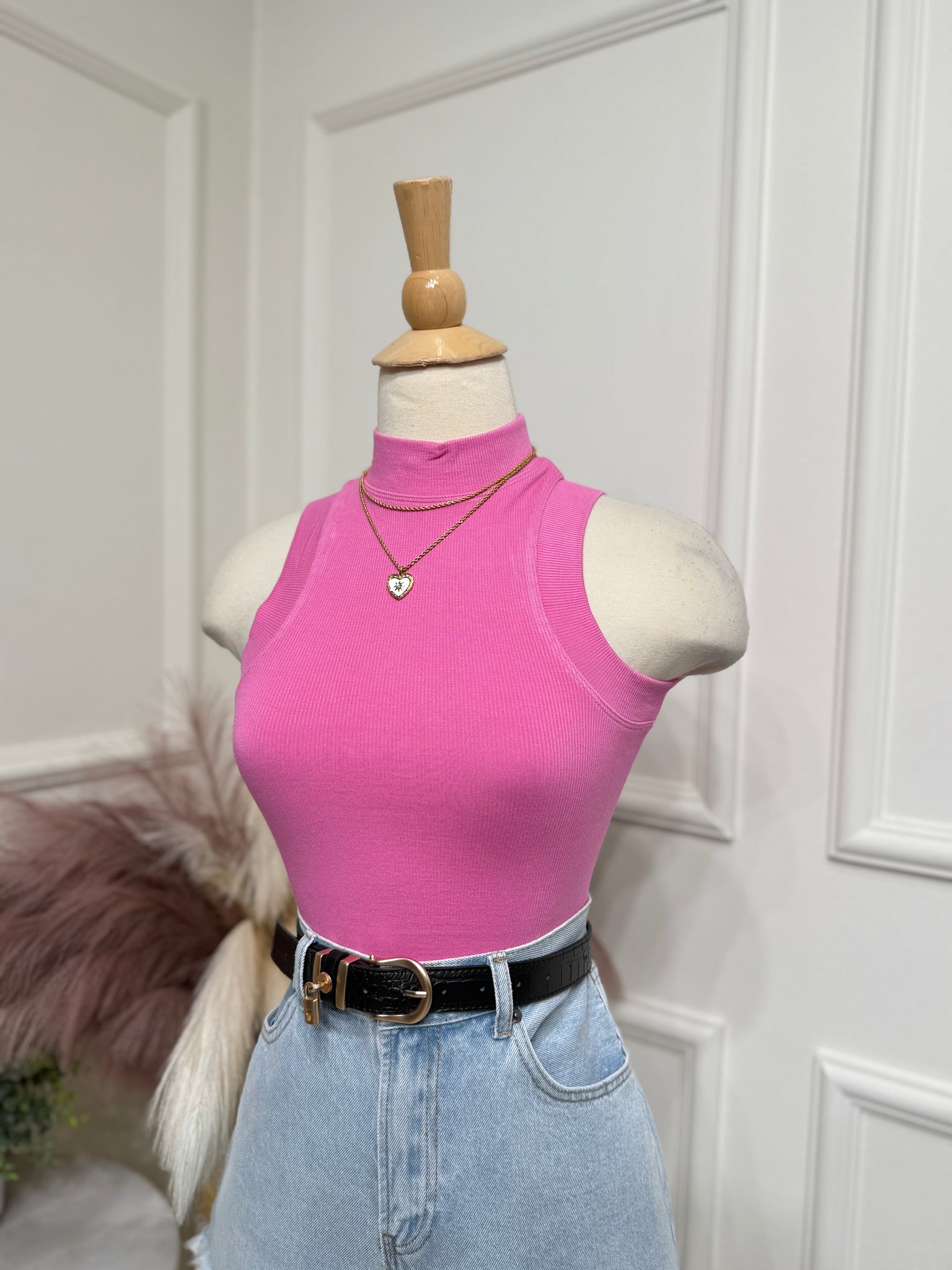 Pink Basic Top Onesize