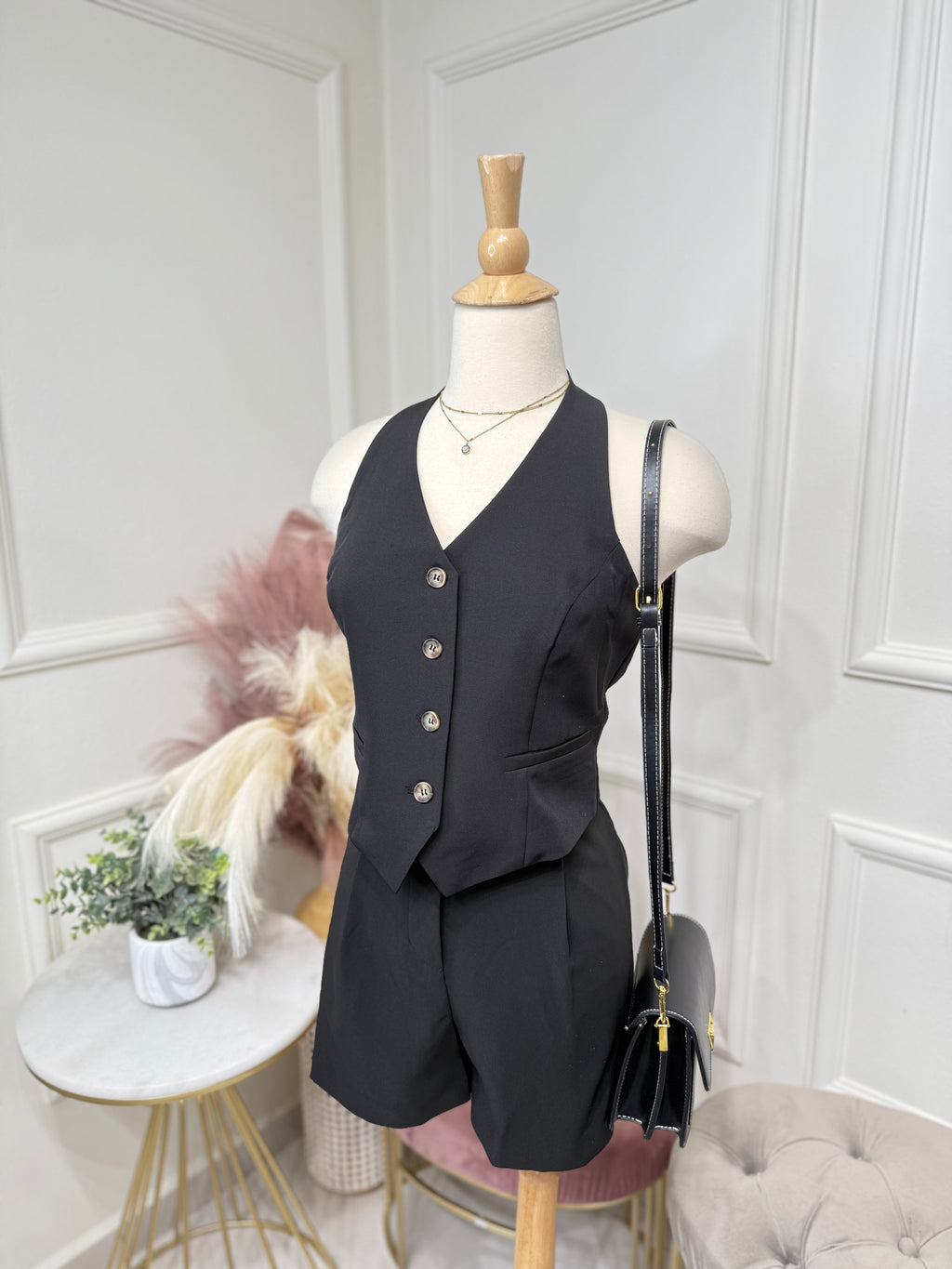 Black vest