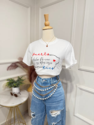 Pe Erre Top White