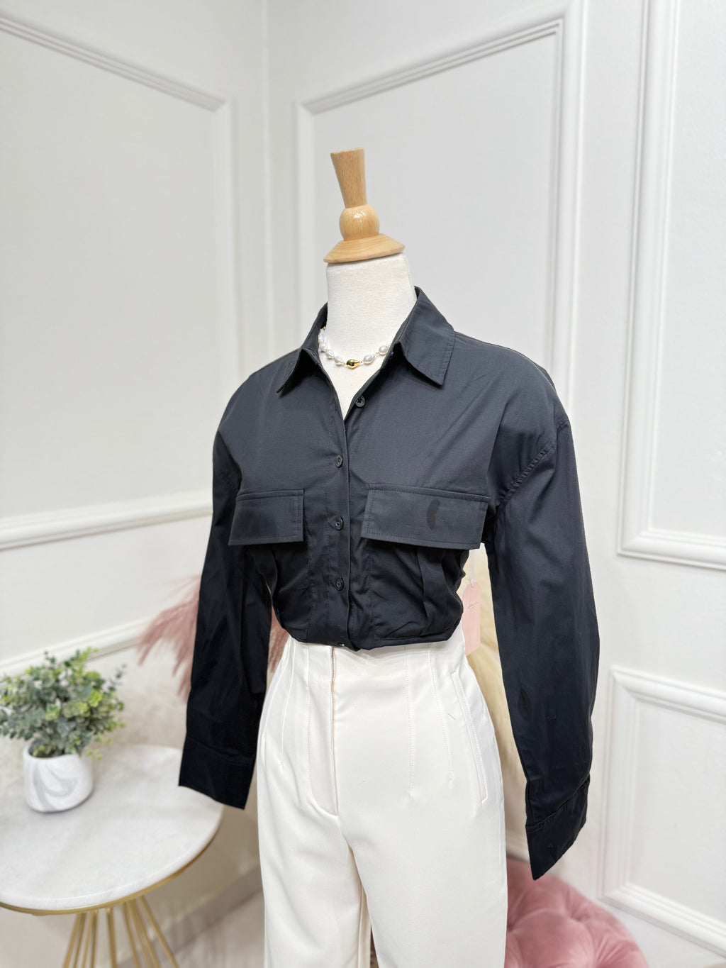 Black blouse