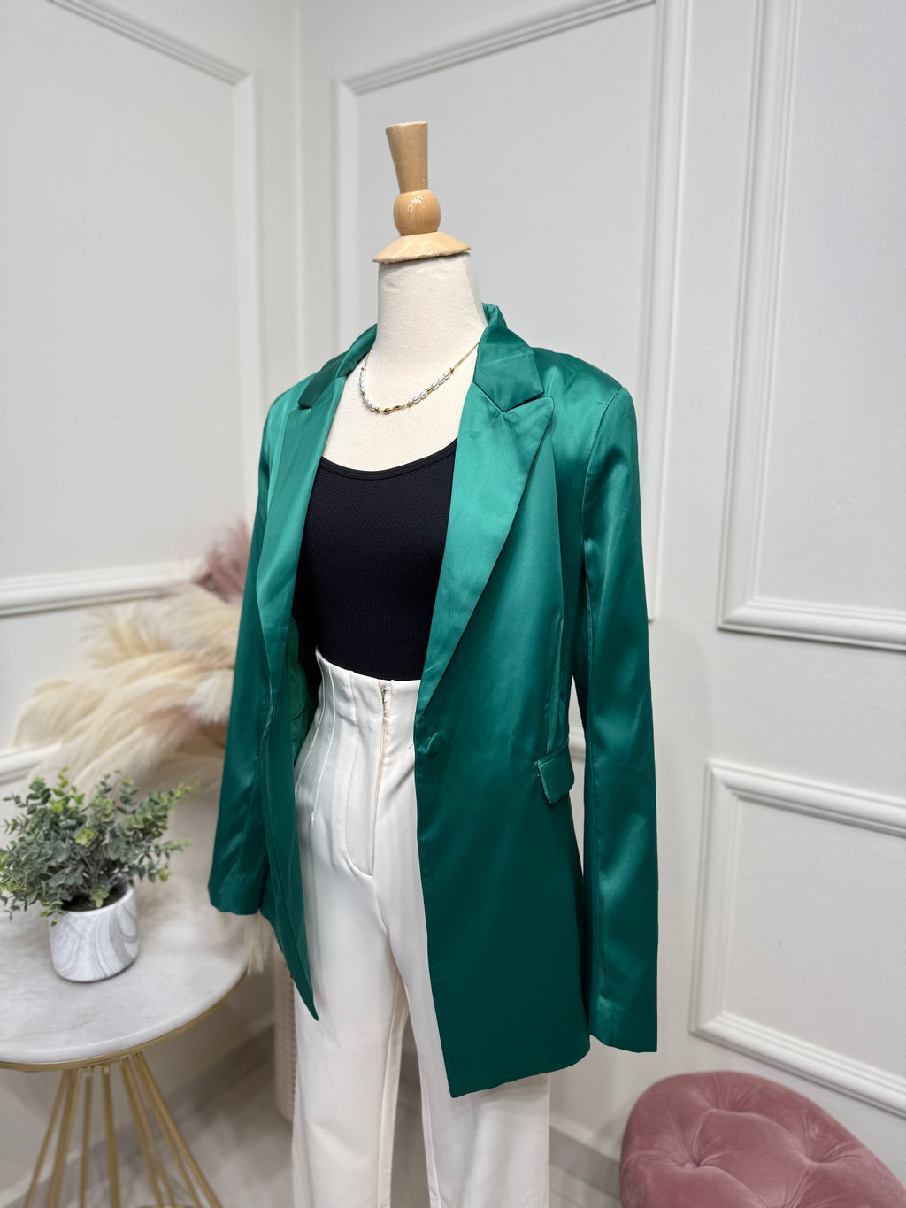 Emerald blazer