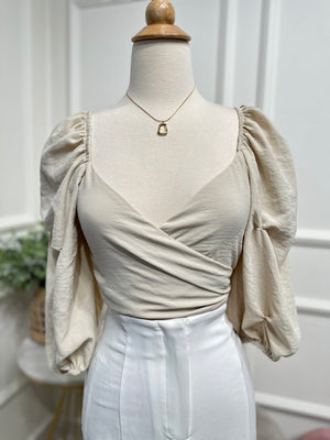 Beige blouse