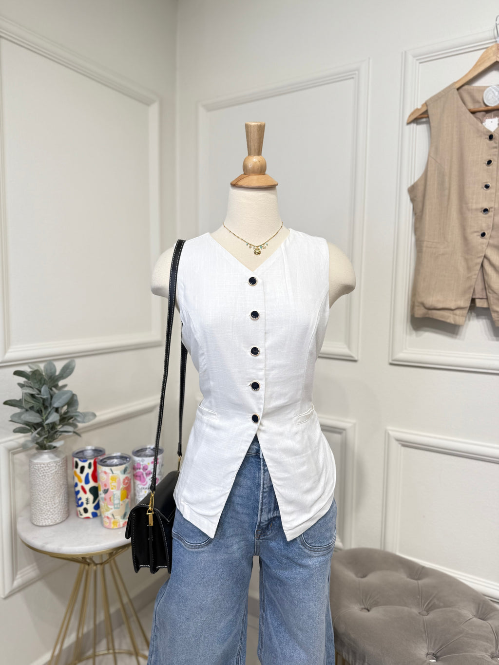 White vest