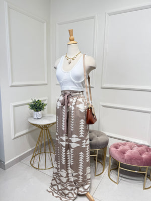 Beige Palazzo