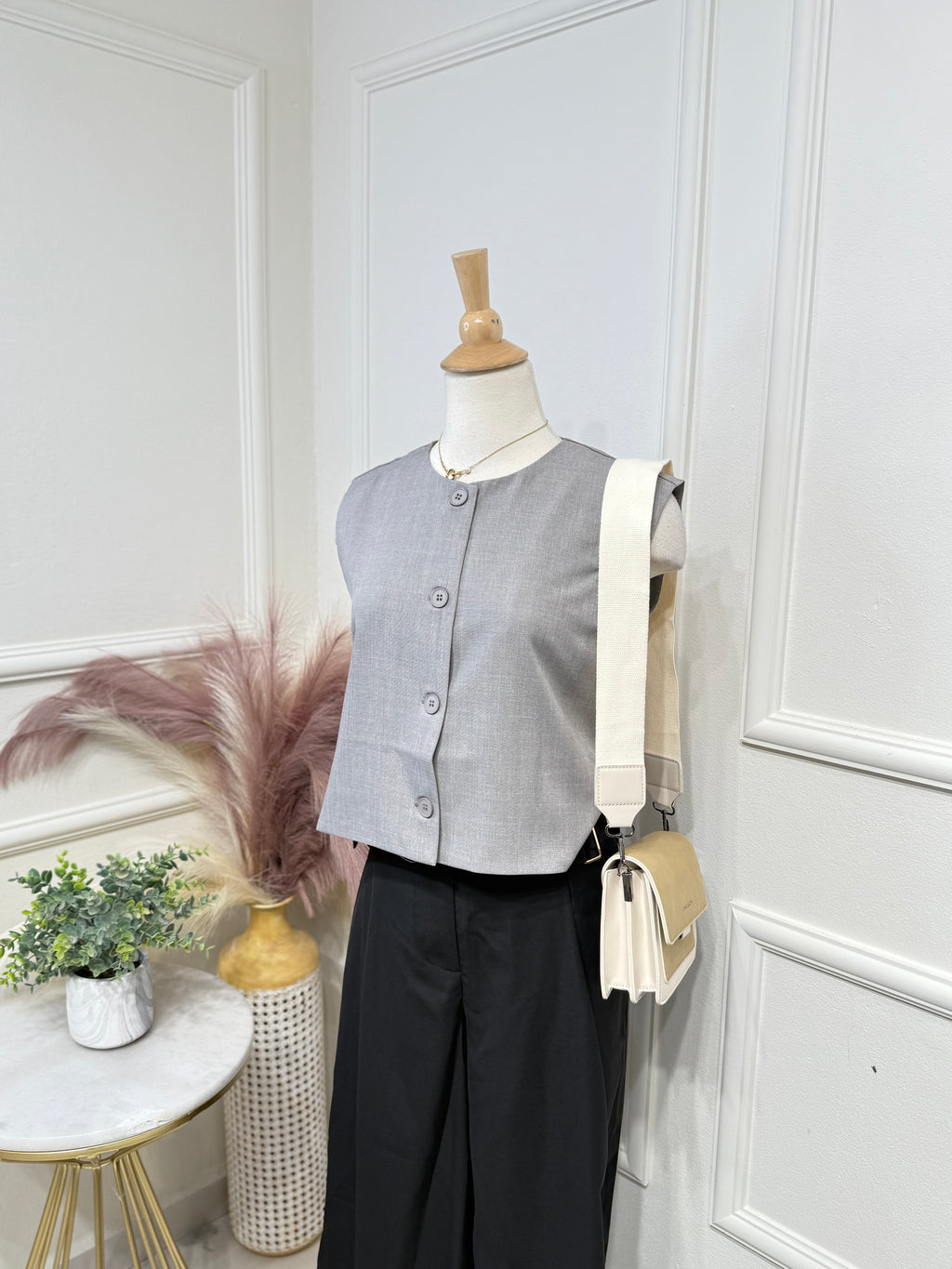 Grey Vest