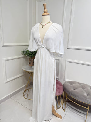 Dress cover-up white