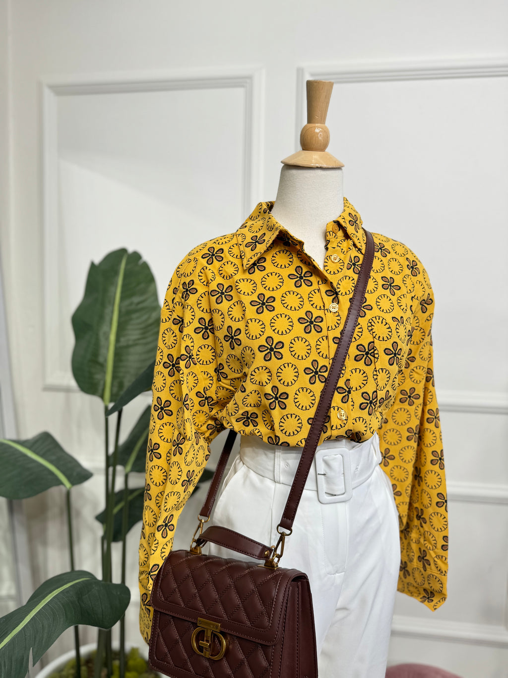 Mustard Blouse