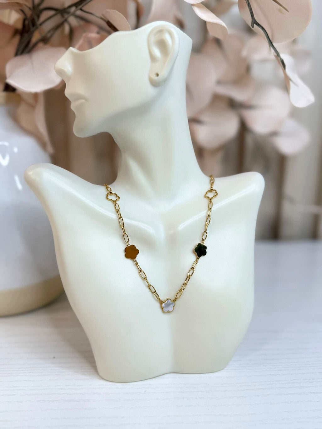 Floral Gold Necklace