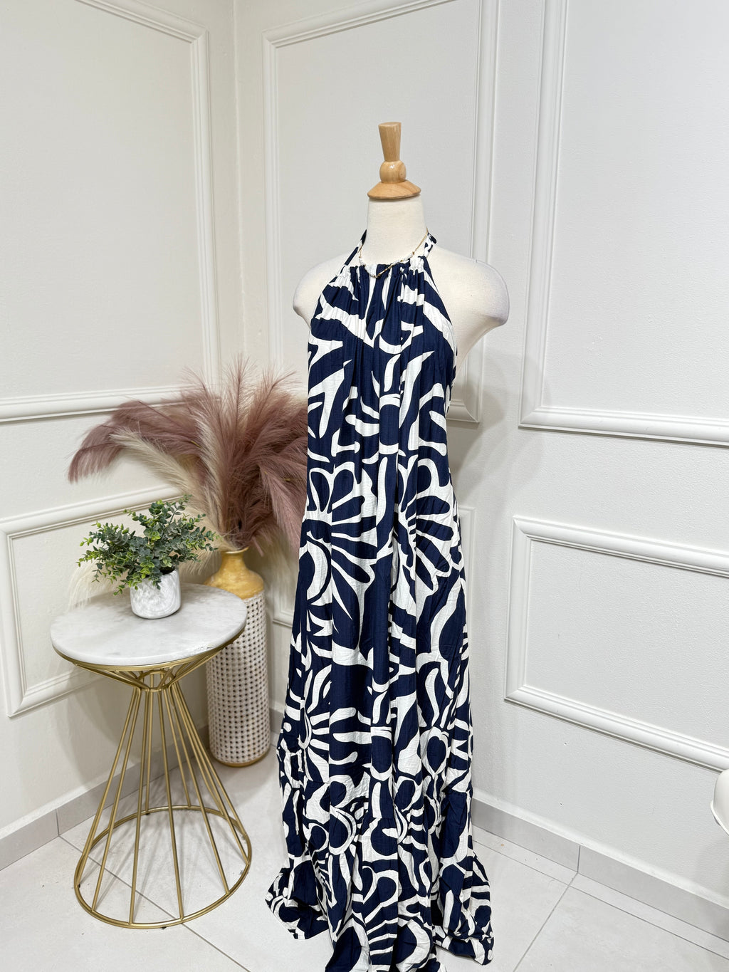 Navy Maxi Dress