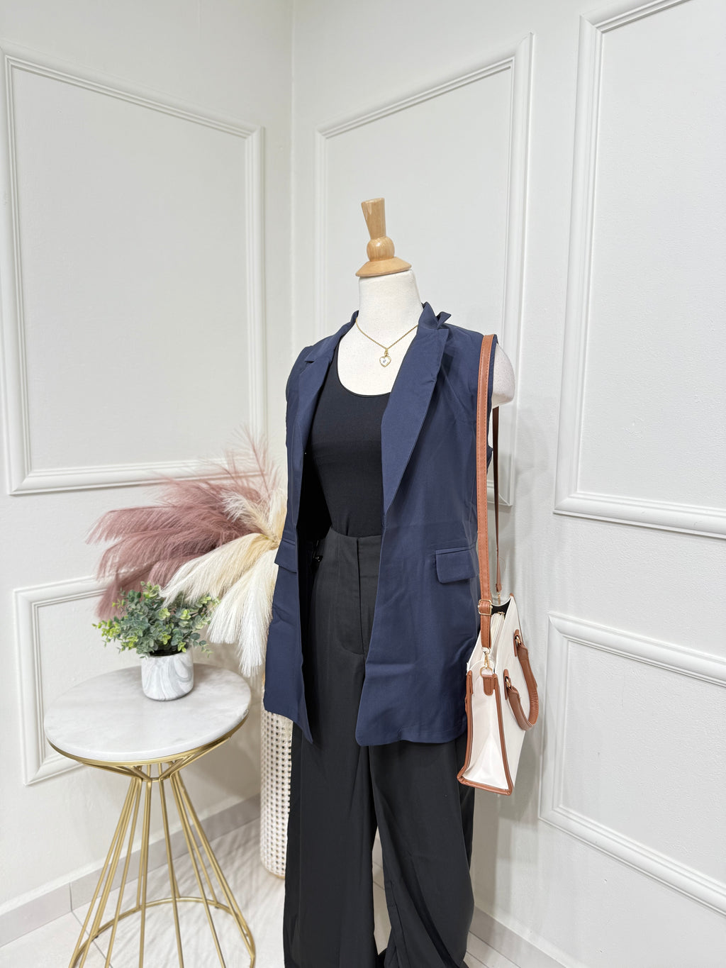 Navy Vest