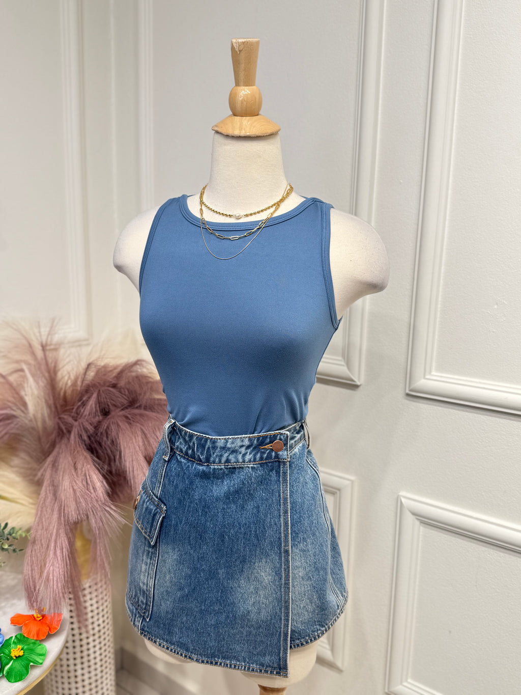 Blue Bodysuit