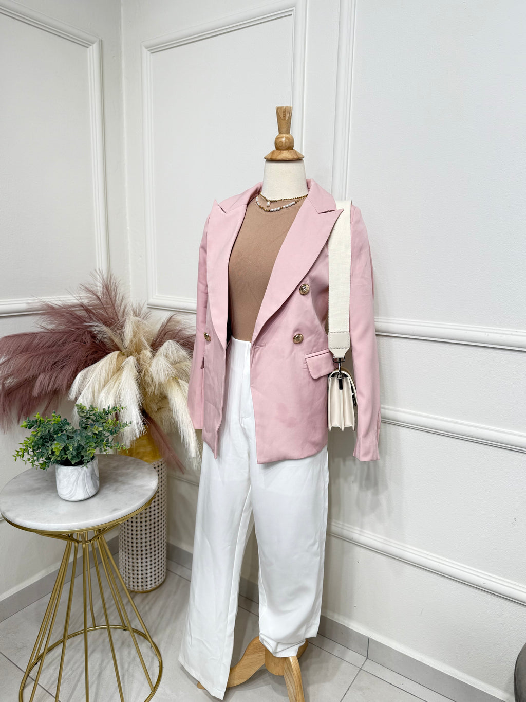 Pink Blazer