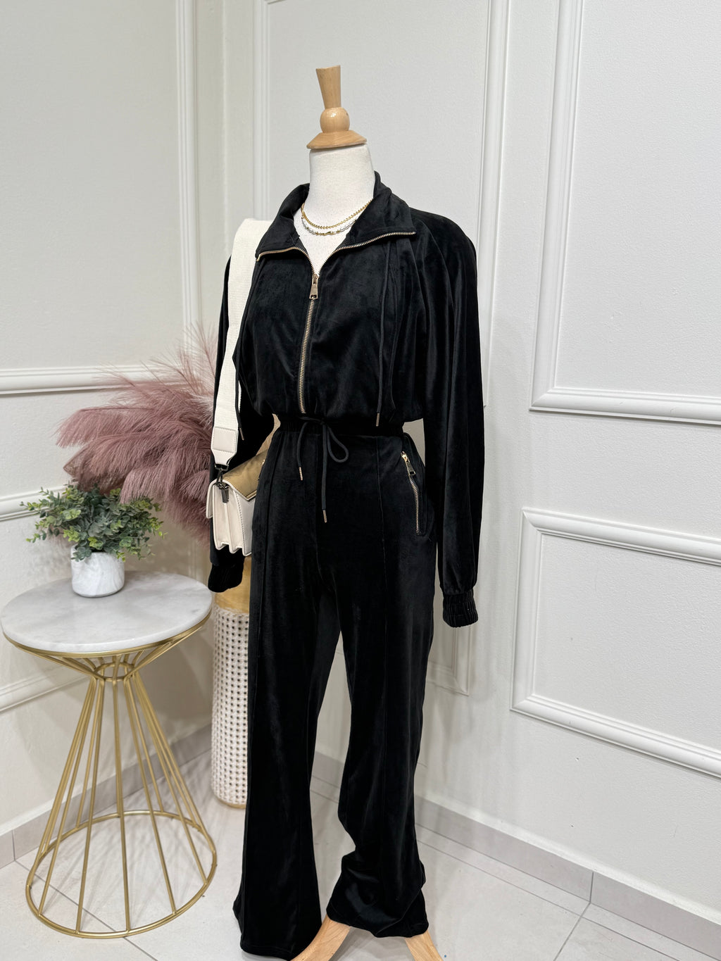 Black Travel Set