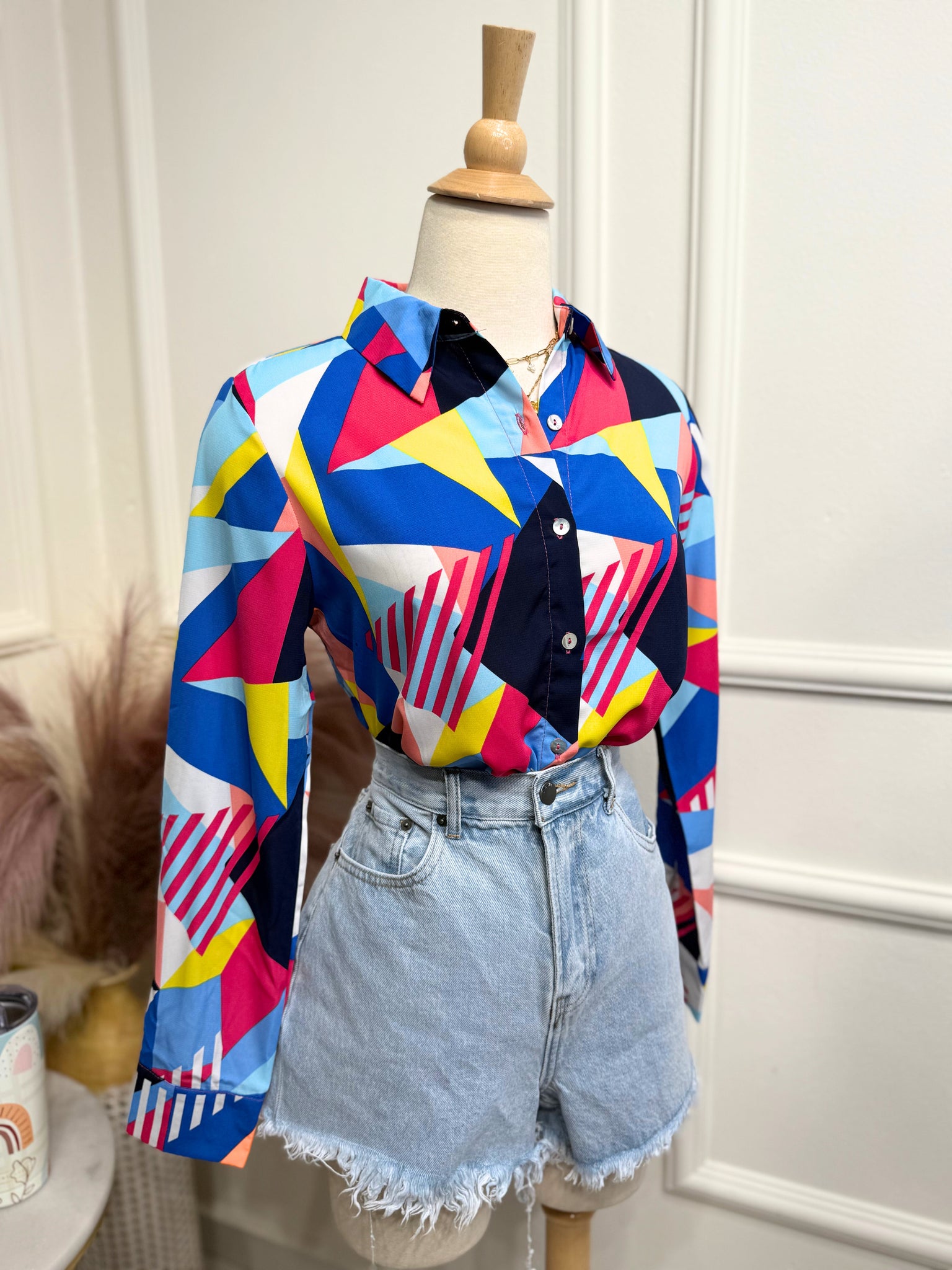Colorful blouse