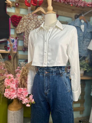 White Pretty Blouse