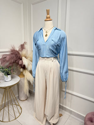 Cream pant