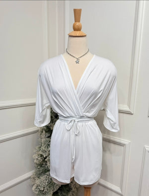 White romper