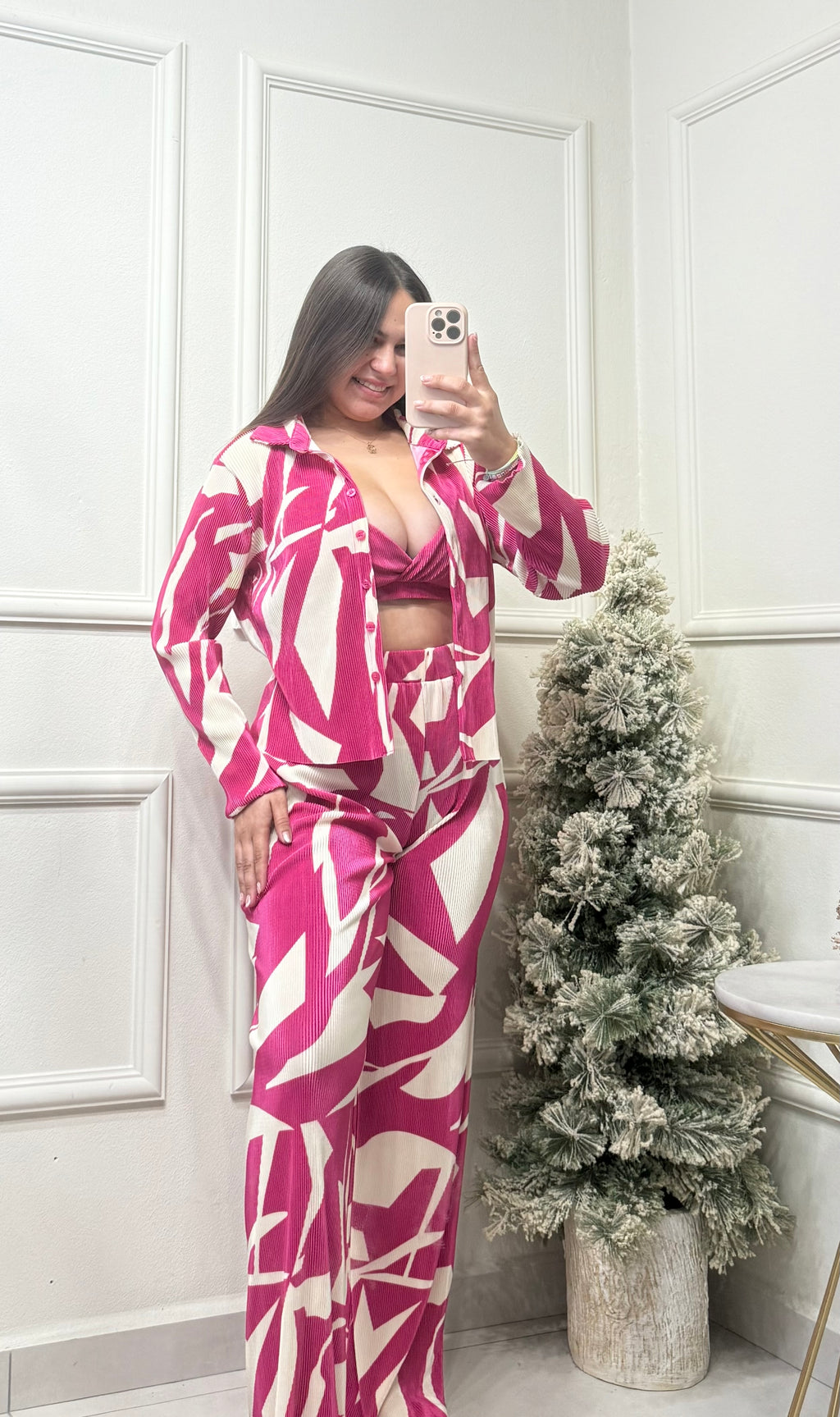 Pink 3 Pieces Set