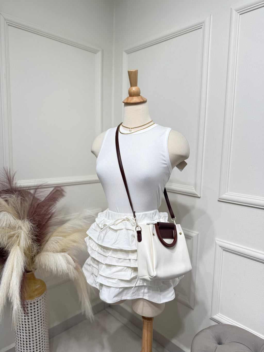 White skort