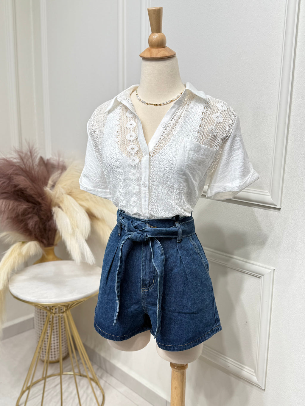Denim short