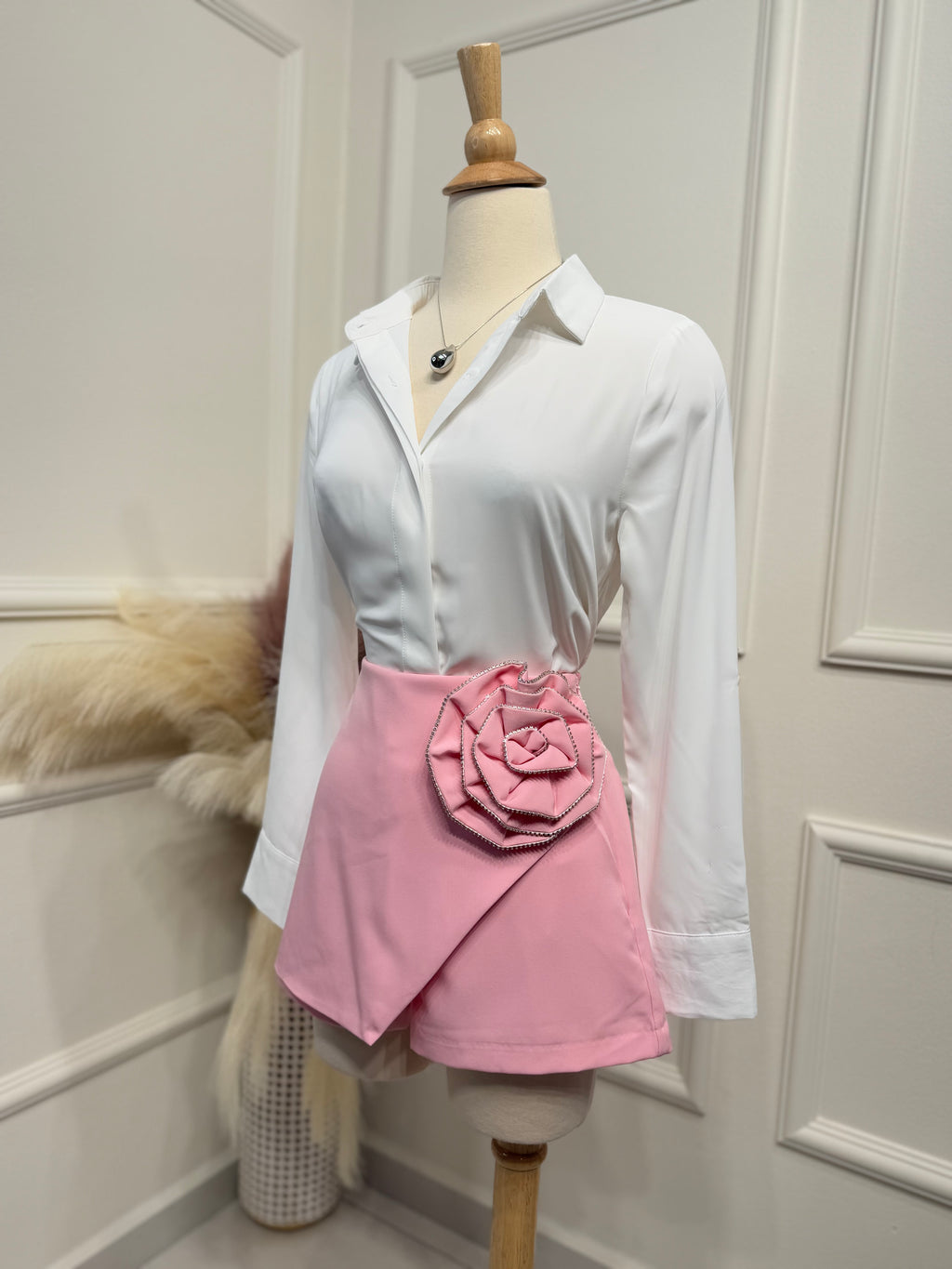 Pink skort