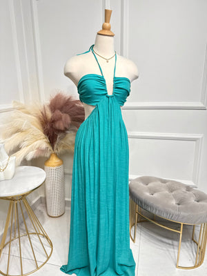 Maxi Dress Turquoise