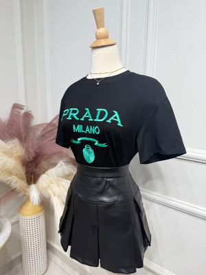 Prada Inspired blouse