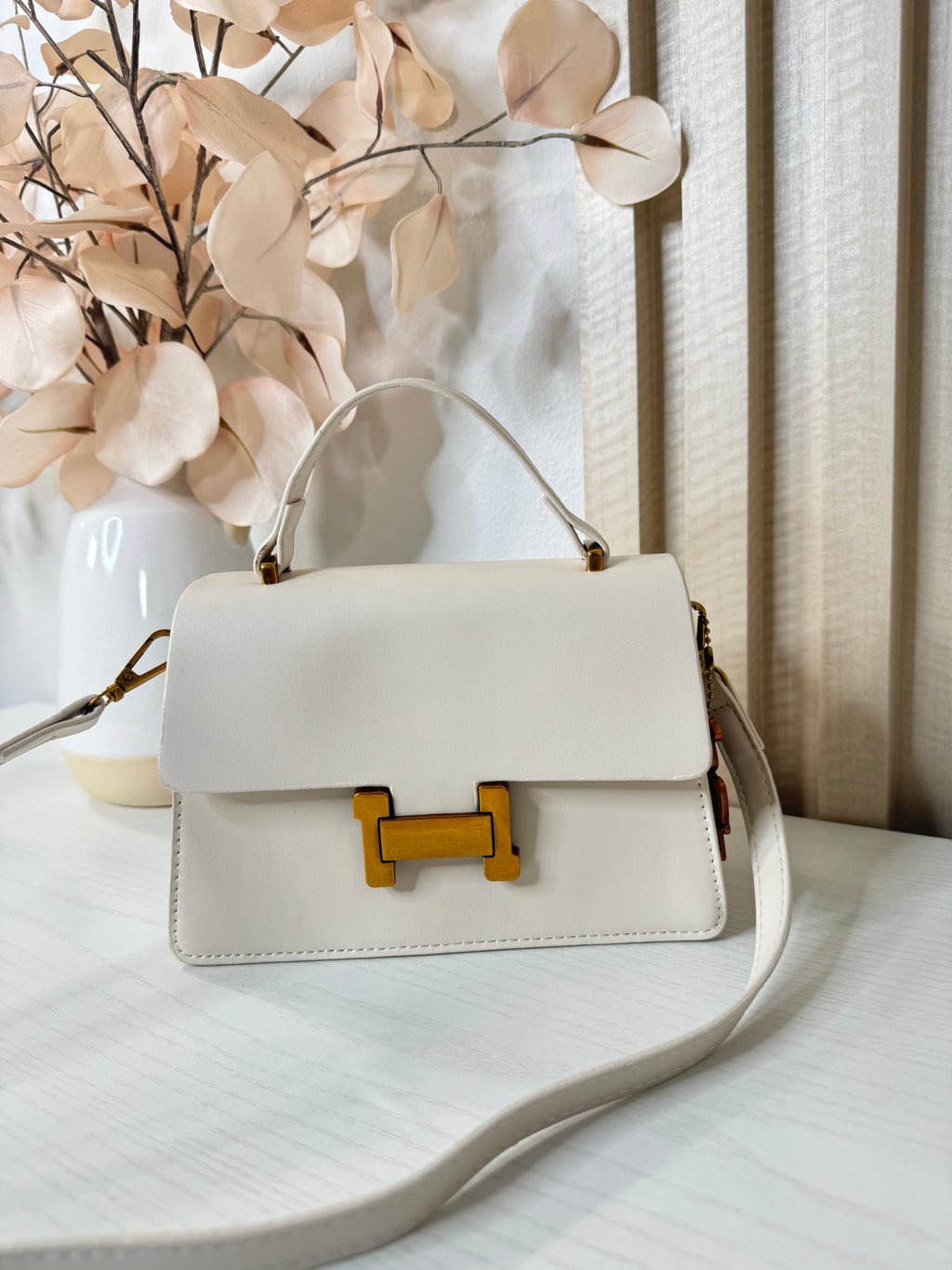 London Ivory Bag