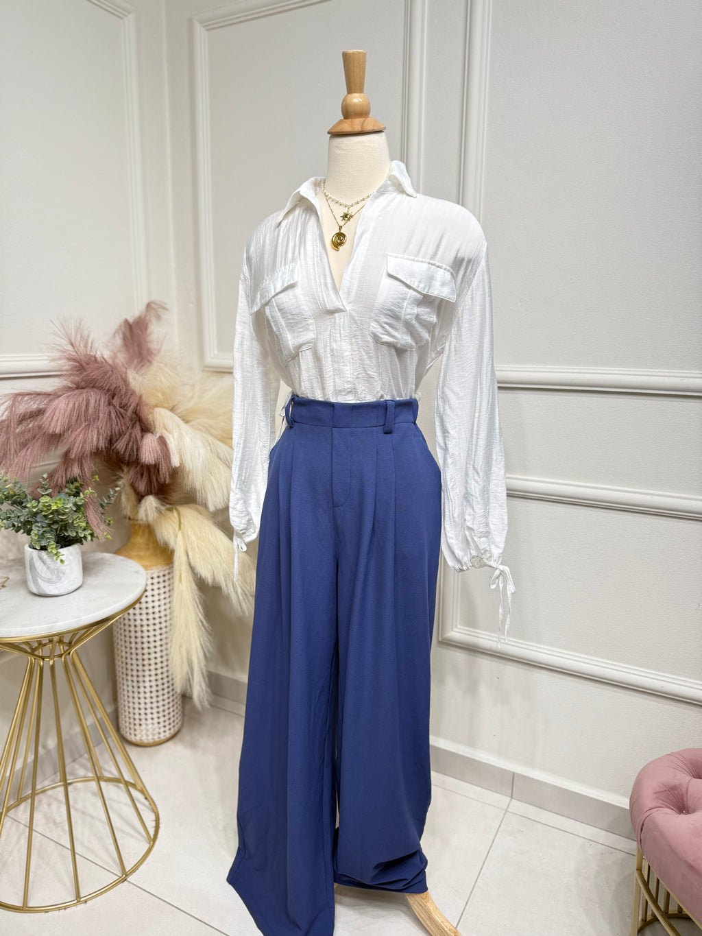 Navy pant