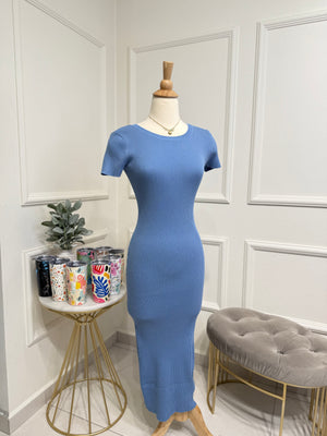 Blue dress