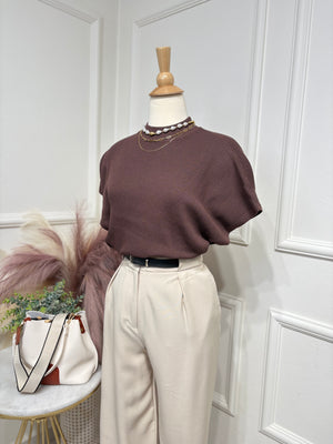 Brown Blouse
