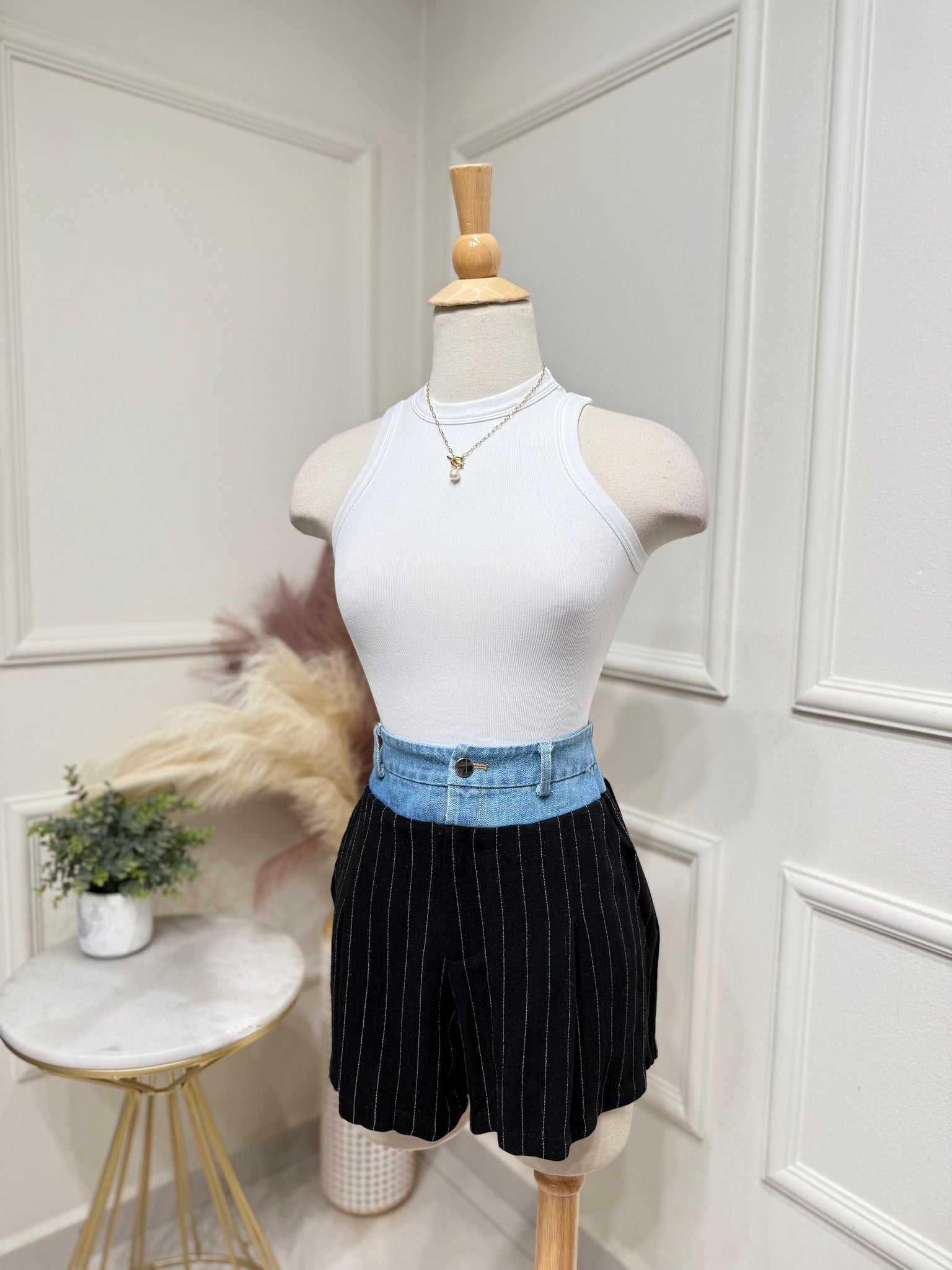 Unique Black Short