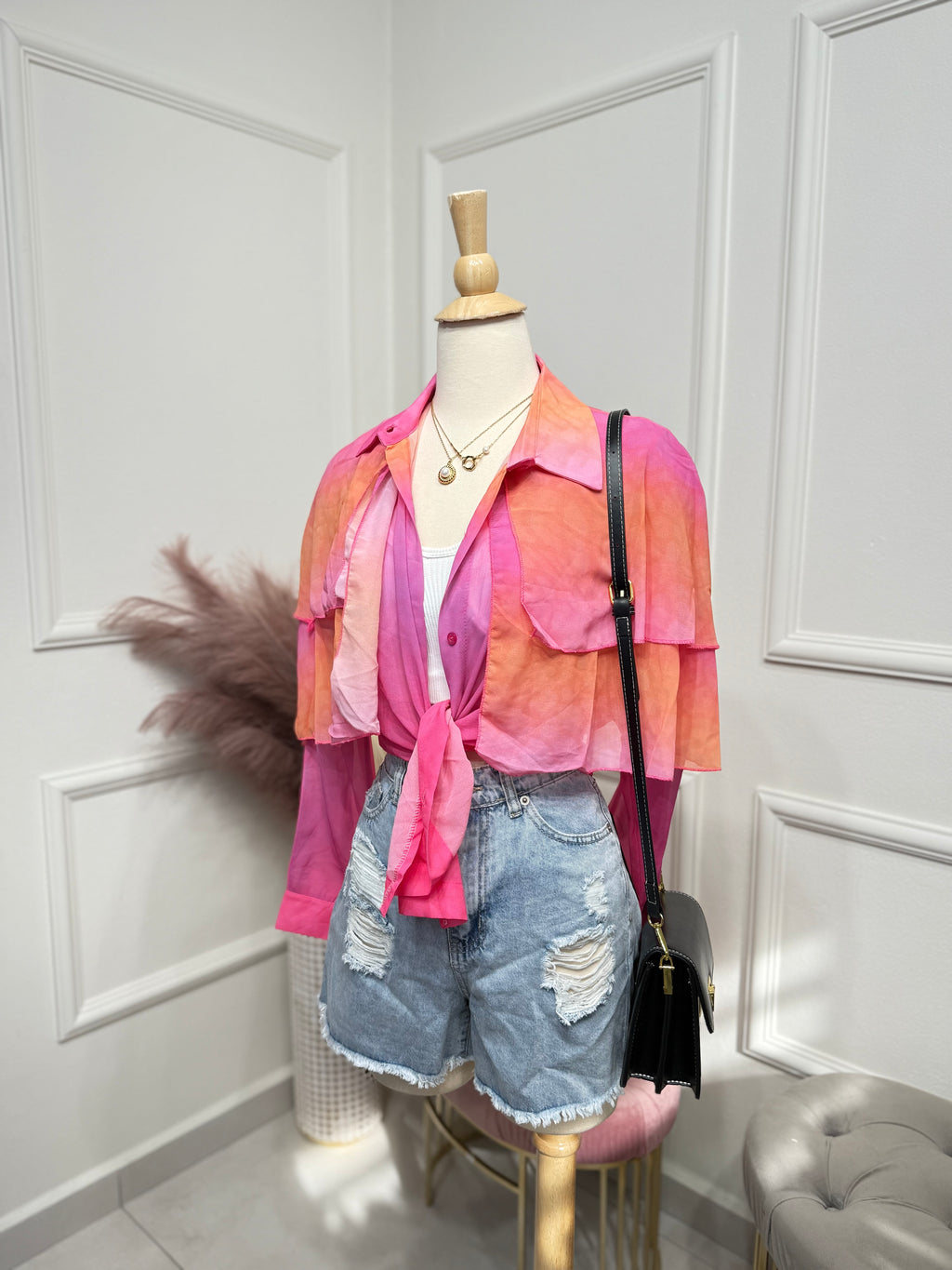 Sunset multi blouse