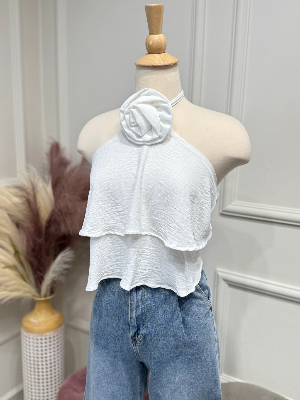 White Rose Blouse