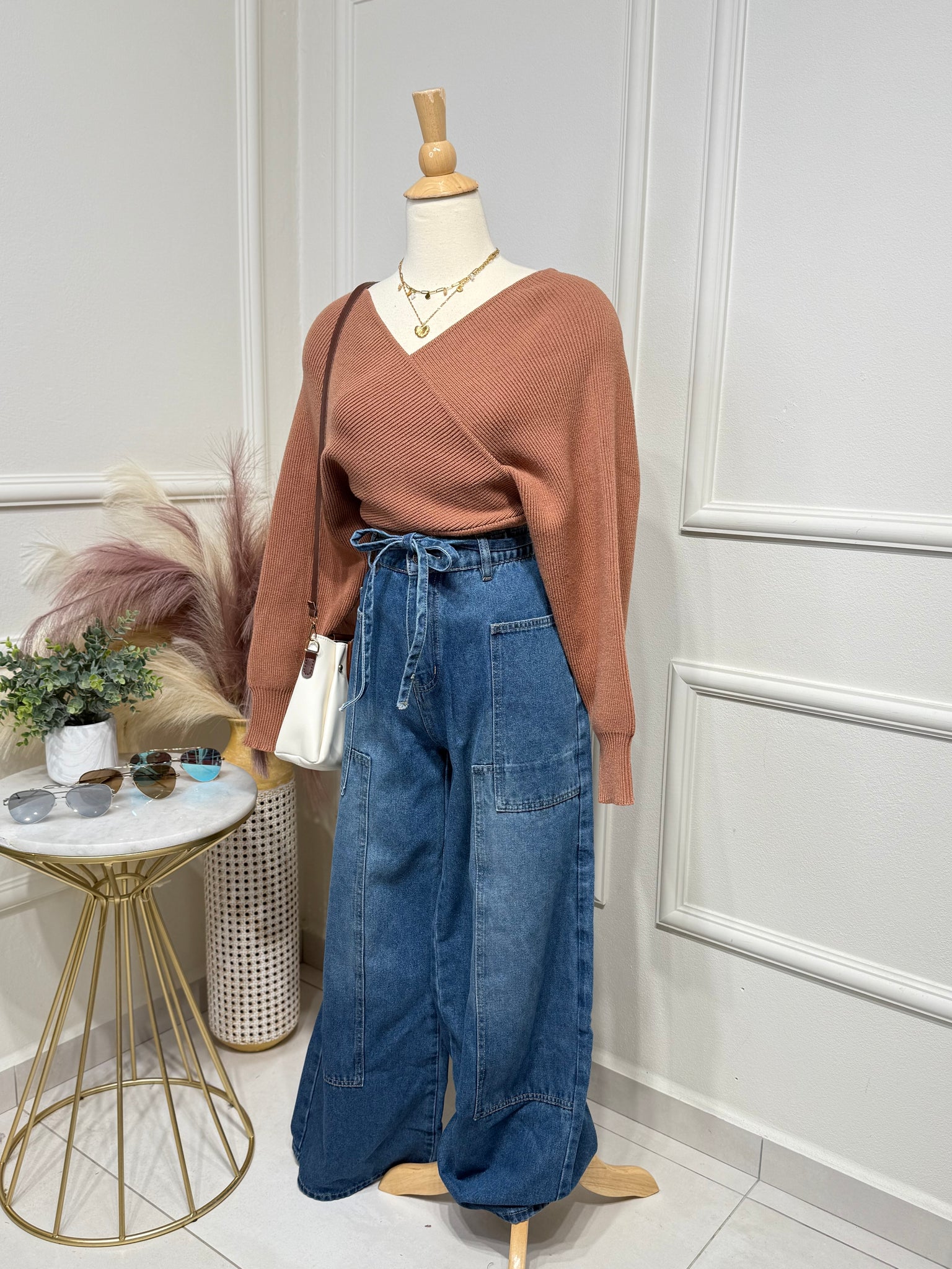 Camel Blouse