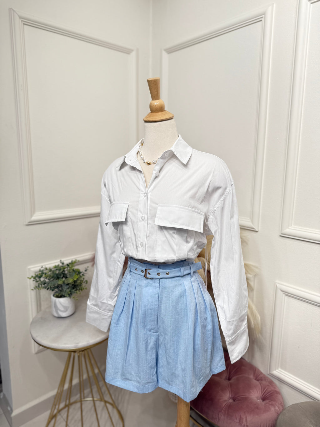 White blouse