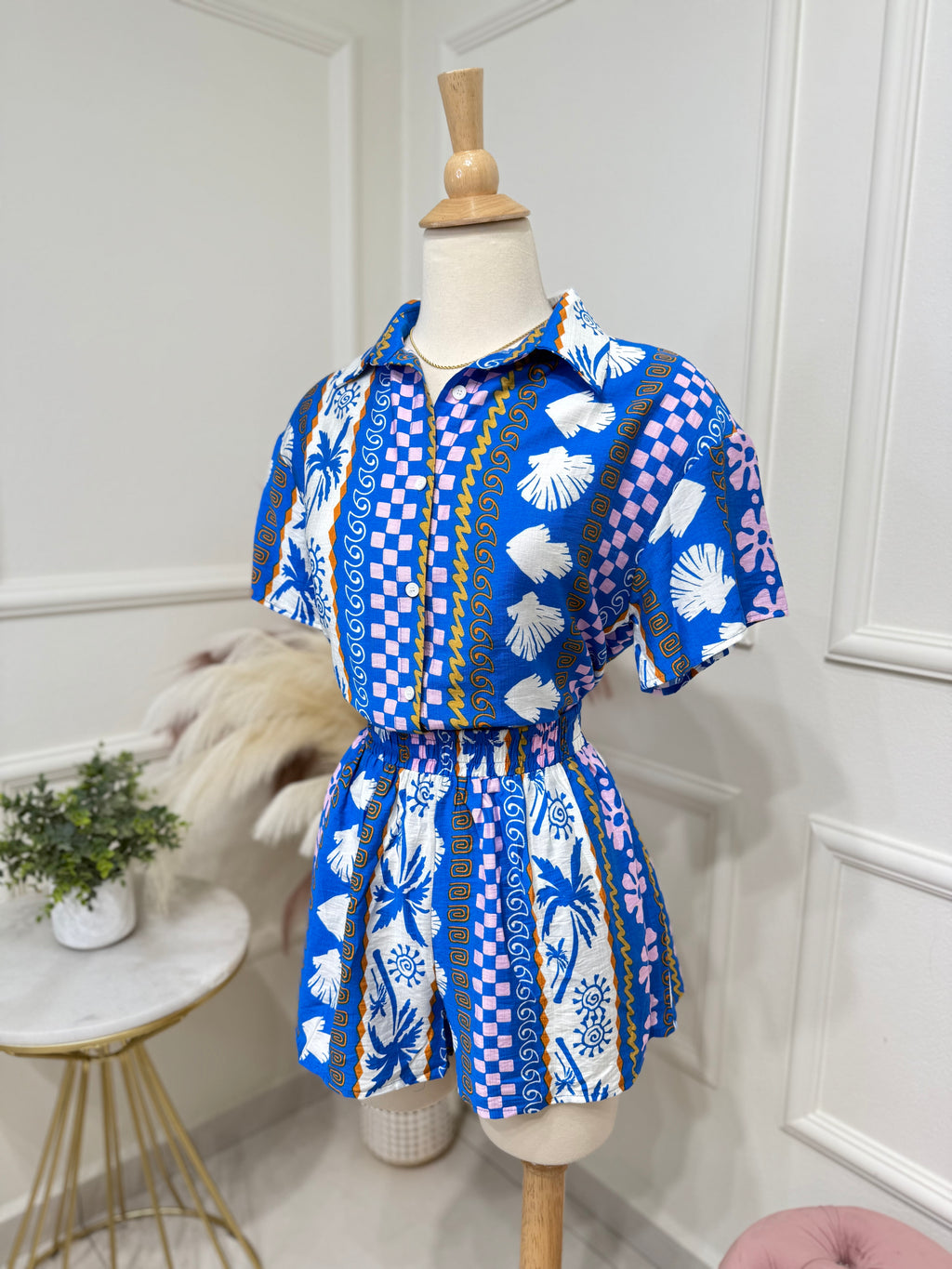 Concha Blue Set