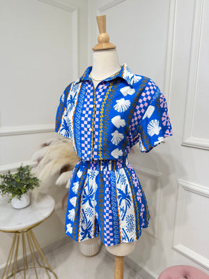 Concha Blue Set